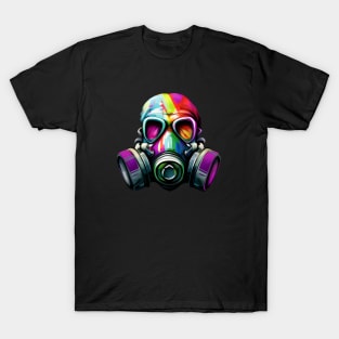 Graffiti Mad Color Mask T-Shirt